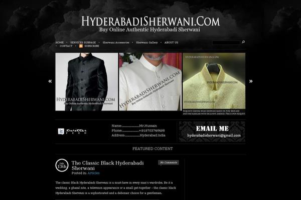 Dark-atlantica theme site design template sample