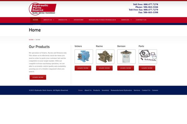 theDawn theme site design template sample