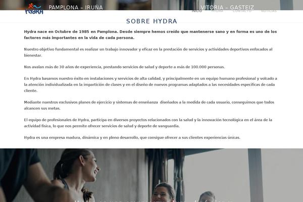 ANAGLYPH theme site design template sample