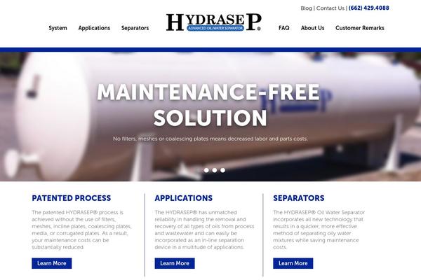 Enterprise Pro theme site design template sample