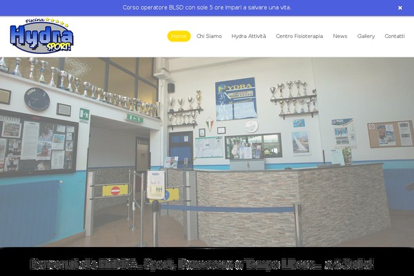 hydrasport.it site used GetFit