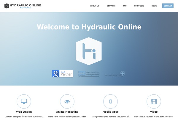 hydraulicnetworks.com site used Zeta