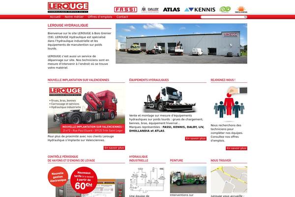 hydrauliquelerouge.com site used Lerouge