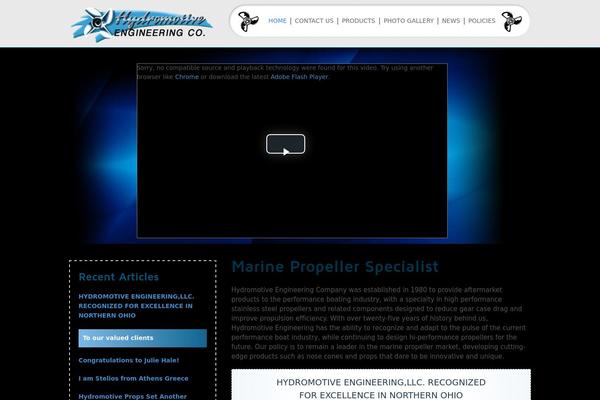 Canvas theme site design template sample