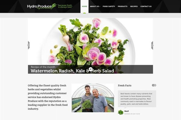 Unicorn theme site design template sample