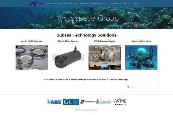 hydrospacegroup.com site used Awake