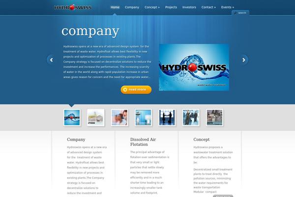 TheCorporation theme site design template sample