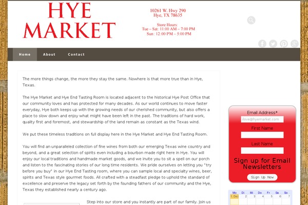 Site using Transpose Email plugin