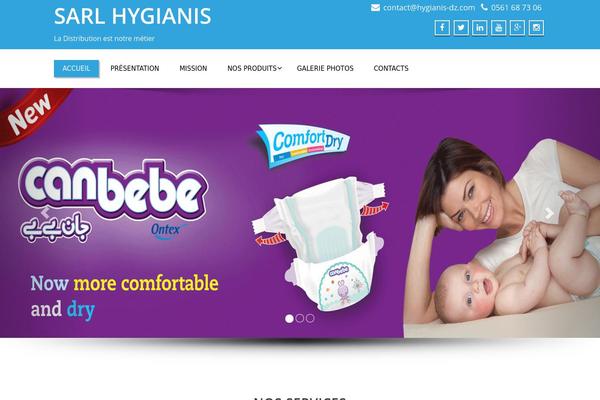 Beauty-center theme site design template sample