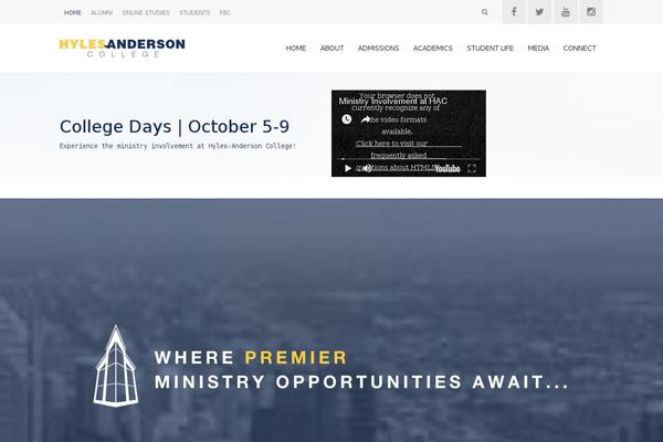 TheFox theme site design template sample