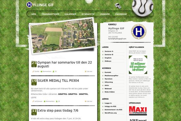 Football theme site design template sample
