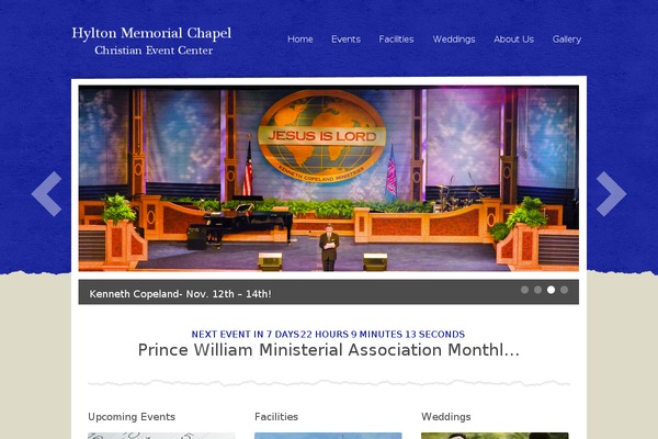 GLORY theme site design template sample