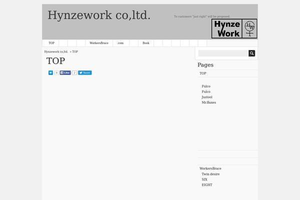 Simplenotes theme site design template sample