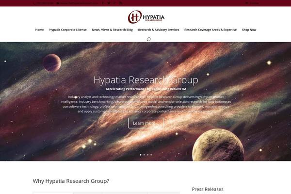 Divi theme site design template sample