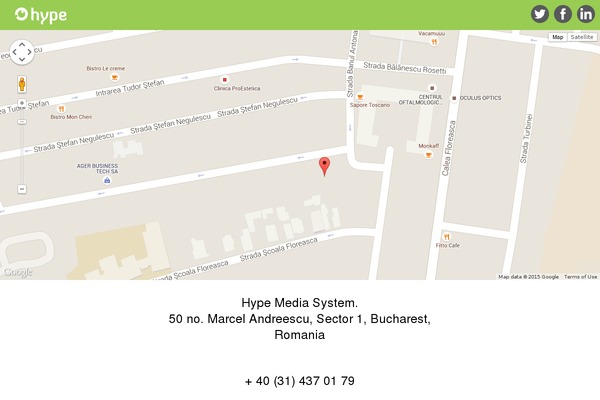 hype.ro site used Hype