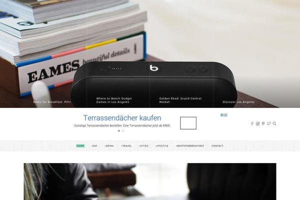 15Zine theme site design template sample