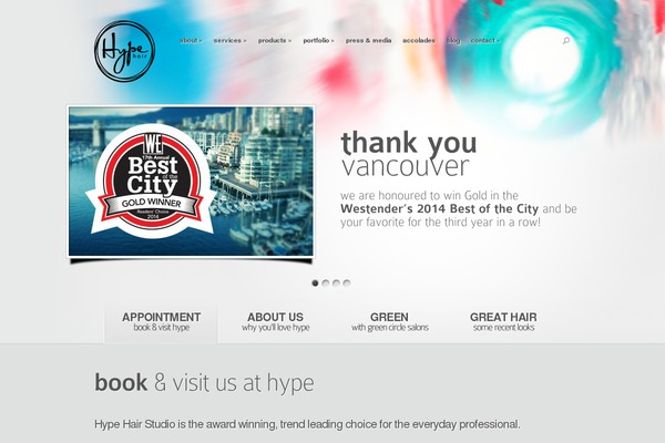 Nova theme site design template sample