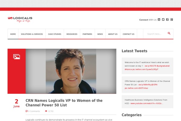 Nyx theme site design template sample