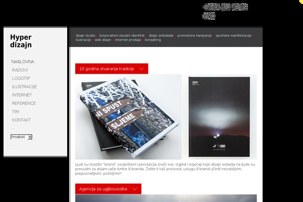 Gridlocked theme site design template sample