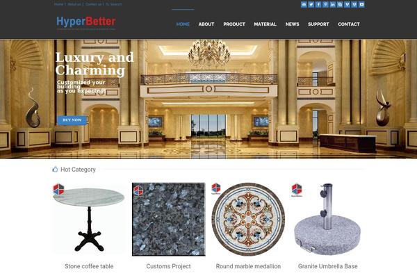 Site using WPFront Scroll Top plugin