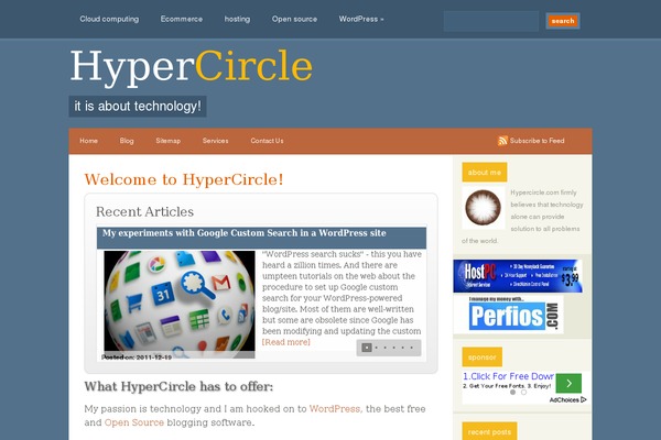 Puretype theme site design template sample