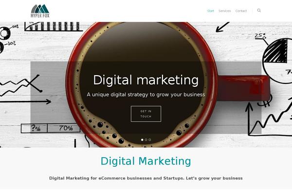 Site using Showcase - Visual Composer Addon plugin