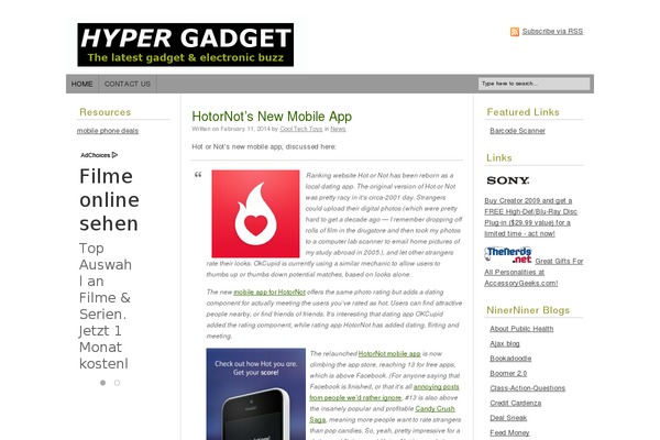 Headway theme site design template sample