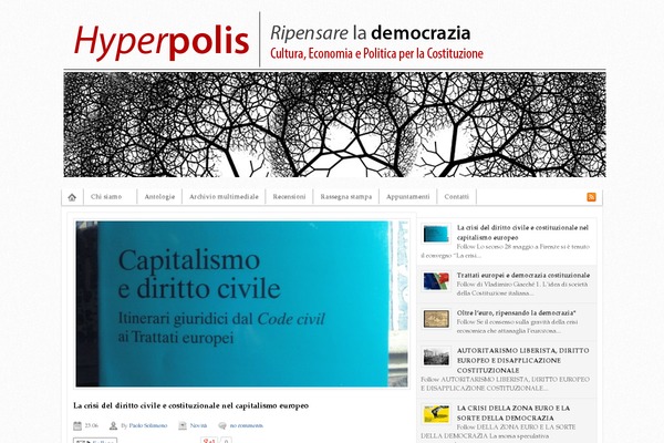 Manifesto theme site design template sample