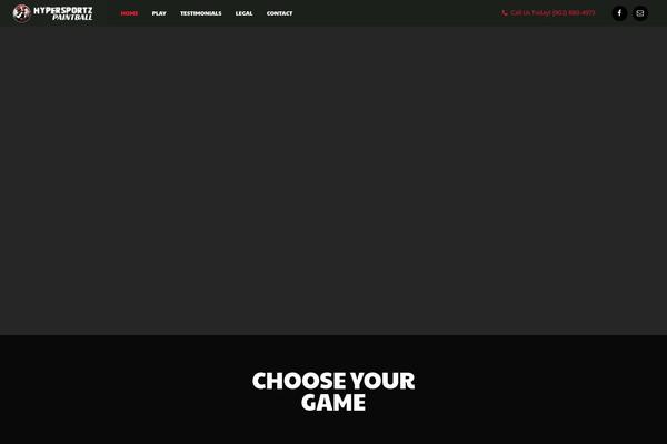 Adrena theme site design template sample