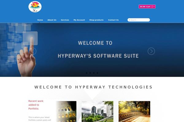 Athena theme site design template sample