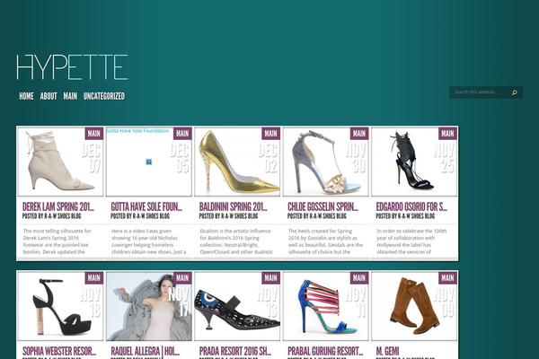 TheStyle theme site design template sample