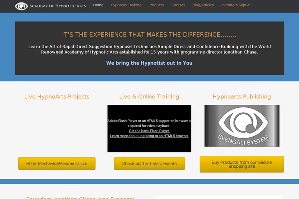 Site using Ultimate Addons for SiteOrigin plugin