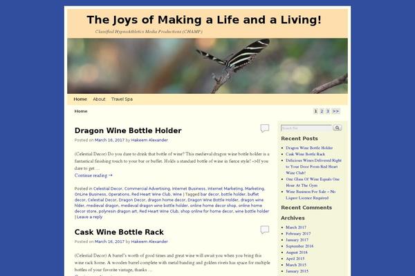 hypnoathletics.net site used Polite Blog