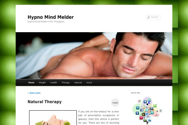 Duster theme site design template sample