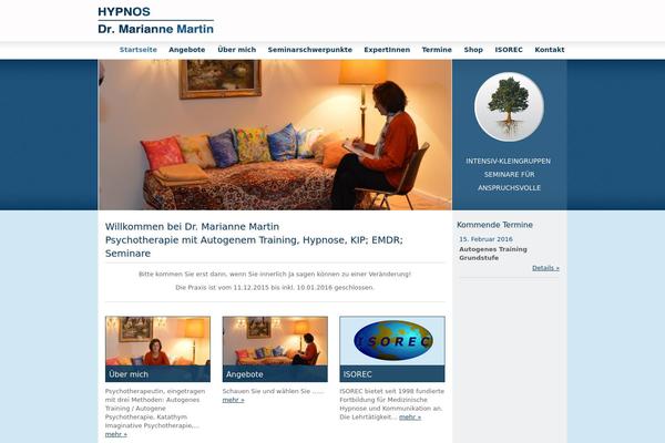 Martin theme site design template sample