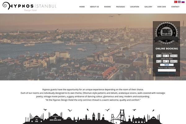 hypnoshotelistanbul.com site used Hypnos