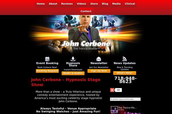 Thesis 1.8 theme site design template sample