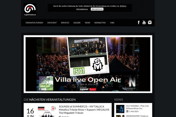 Soundwave theme site design template sample