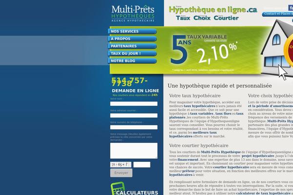 Headway theme site design template sample