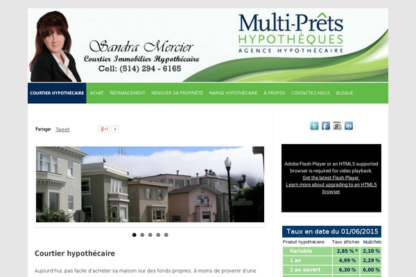 Site using Captain Slider plugin