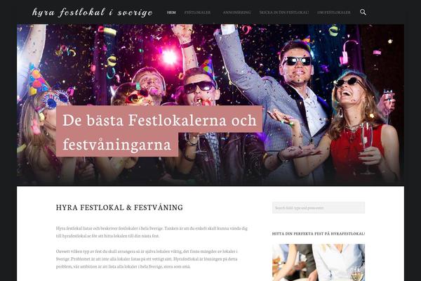 Auberge theme site design template sample