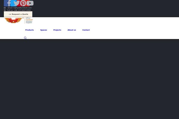 Kitchor theme site design template sample