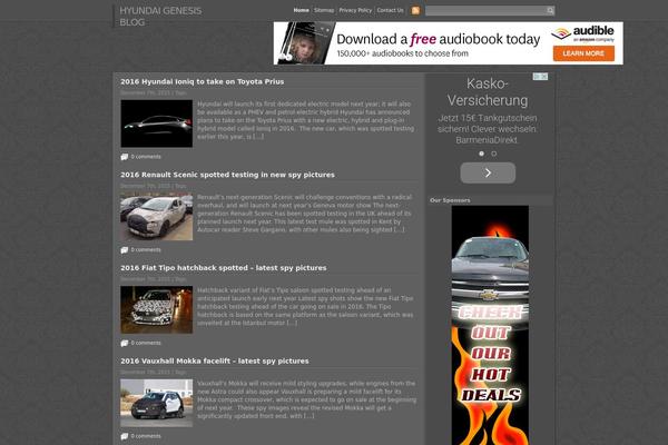 Elegant Box theme site design template sample