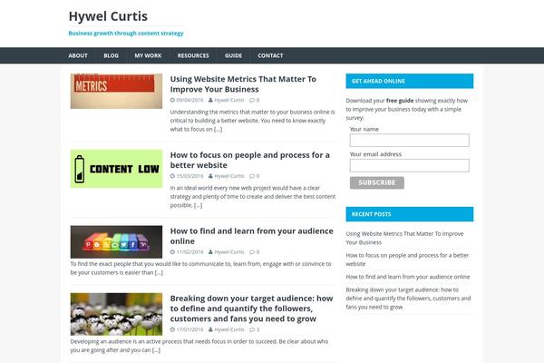 Cleanead theme site design template sample