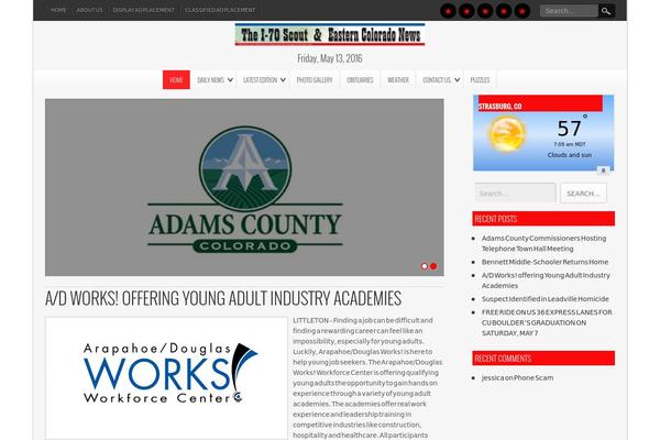 NewsPress Lite theme site design template sample