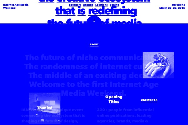 iam theme websites examples