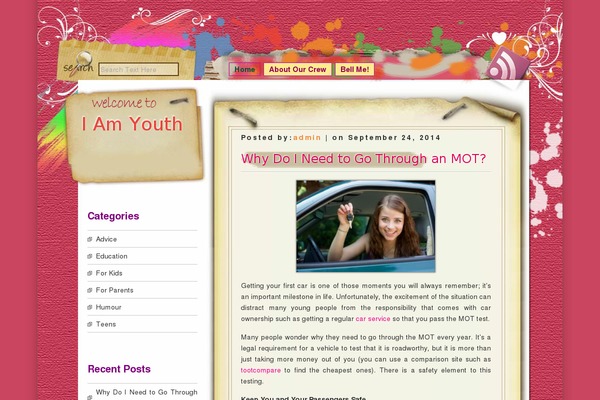 D5 COLORFUL theme site design template sample
