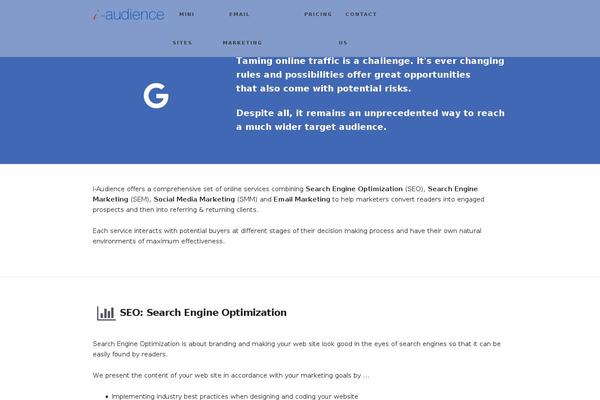 i-audience.com site used Plavaluna