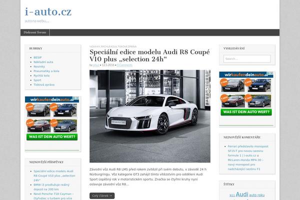 Site using Čeština pro WordPress plugin