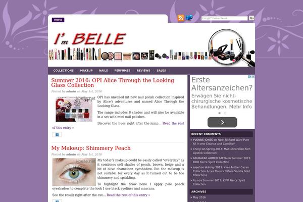 Gracia theme site design template sample